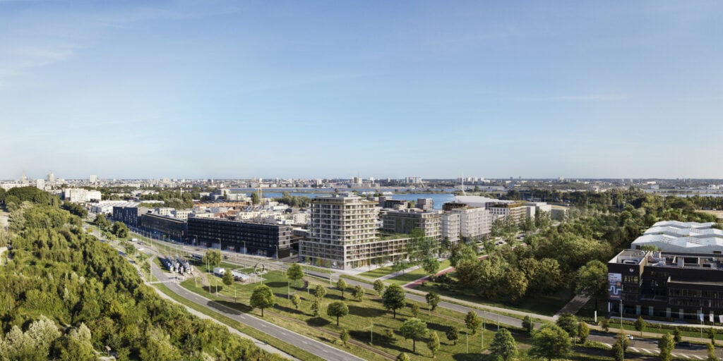 Regatta_Wijk_Nieuwbouw_Linkeroever_Antwerpen_Luchtbeeld_2